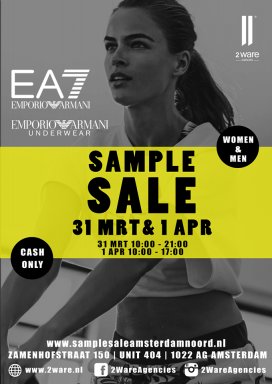 Sample sale EA7 / Emporio Armani