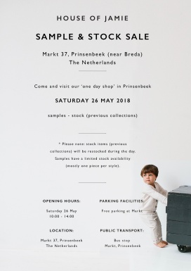 House of Jamie Sample & Stock Sale Prinsenbeek (Breda)