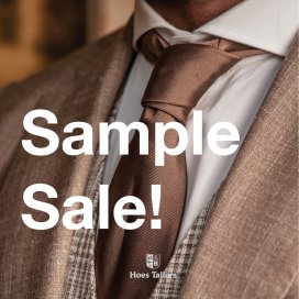 Hoes Tailors sample sale