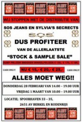 Stocksale SOS jeans Sylvia Secrets