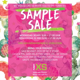 Funky XS Sample Sale