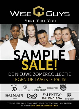 Wise Guys sample sale