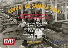LEVI'S XX SAMPLE SALE