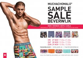MUCHACHOMALO* Sample Sale met kortingen tot wel 70%!  -  @ Beverwijk