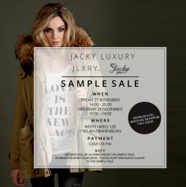 Jacky Luxury Fall Winter Mega Sample Sale