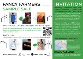 Fancy Farmers sample sale