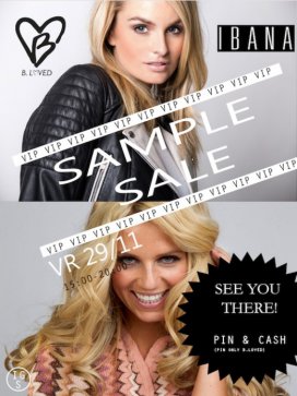 Sample sale Ibana & B.Loved