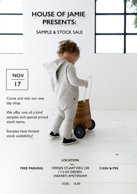 HOUSE OF JAMIE: Sample & Stocksale Diemen