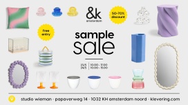 Sample Sale &Klevering / &k amsterdam