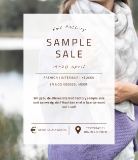 Knit Factory sample sale