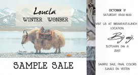Loucla winter sample sale