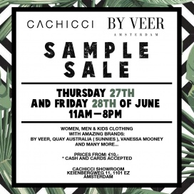 CACHICCI x BY VEER Sample Sale