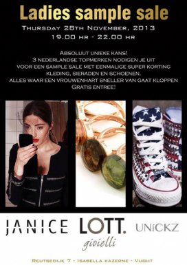 Ladies Sample Sale