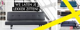 Magazijnverkoop slaapbanken Beliani.nl