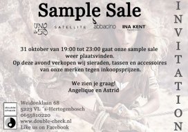 Sieraden / tassen / accessoires sample sale