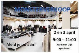 Monsterverkoop  Karin van Dijk agenturen