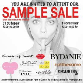 Sample sale: Circle of Trust, By Danie, Collection PRC, Juli dans Jewels, JJMOI, Not the Same, Enelle & Jade Twelve.