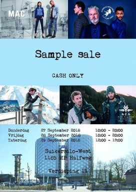 shockly sample sales de volledige lijst mac sample sale