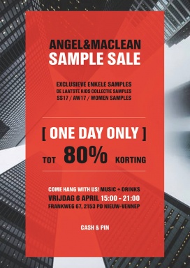 Sample Sale Angel&Maclean