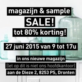 HKliving magazijn en sample sale