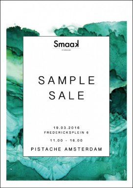 Smaak Amsterdam Sample Sale